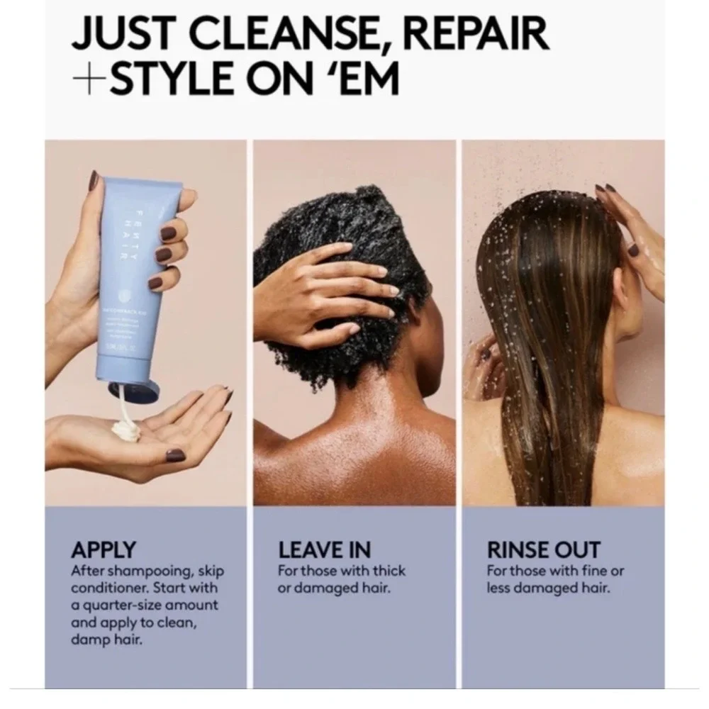 Fenty Hair The Comeback Kid Instant‎ Damage Repair Treatment 5oz Bond Repair